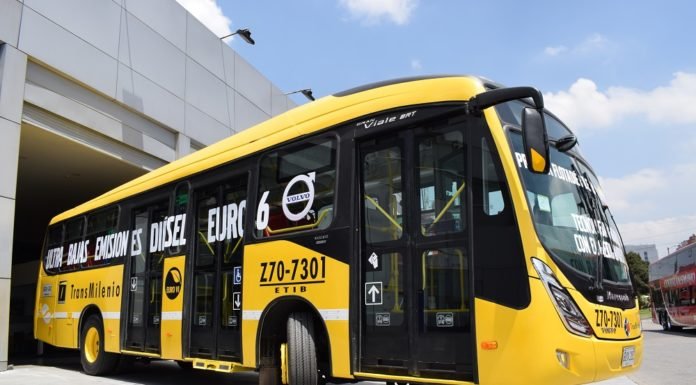 Volvo fornece novo lote para o Transmilenio