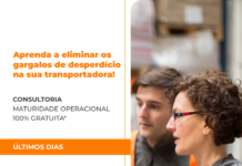 Consultoria de maturidade operacional gratuita para transportadoras