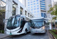 Scania mostra novos modelos da Série K