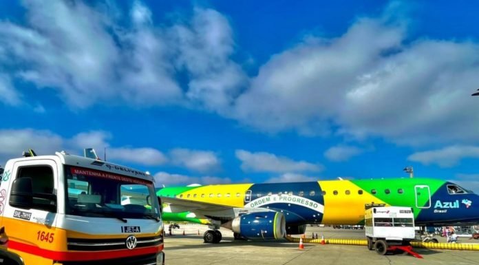 Raízen inicia abastecimento de aeronaves com caminhão elétrico