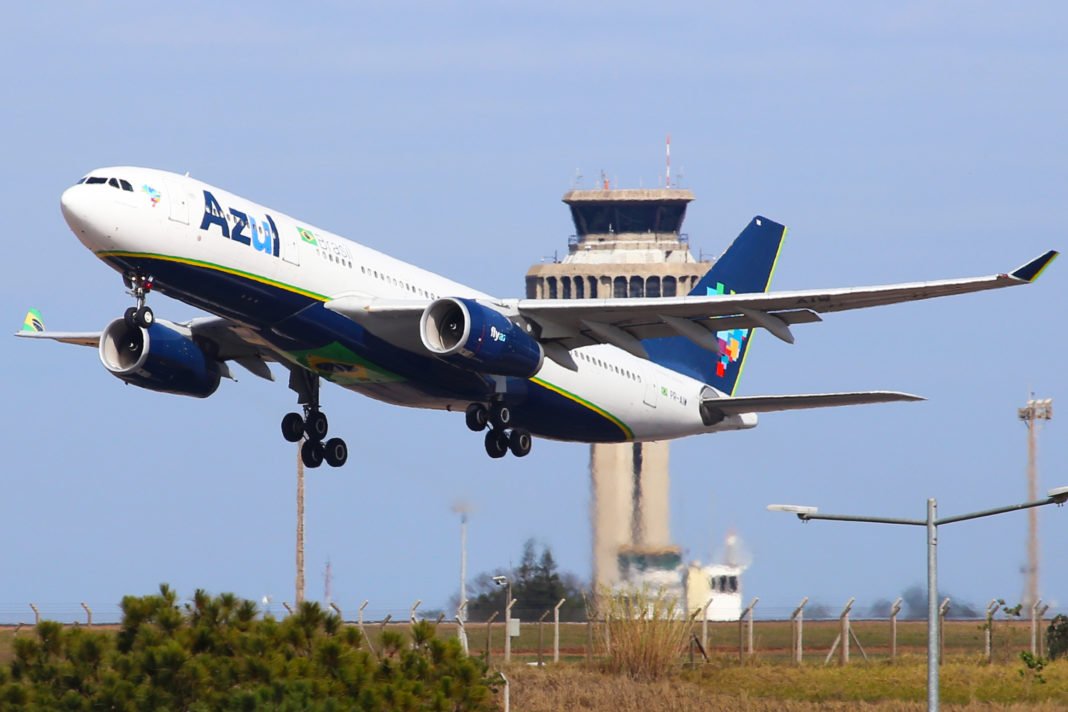Azul aviões
