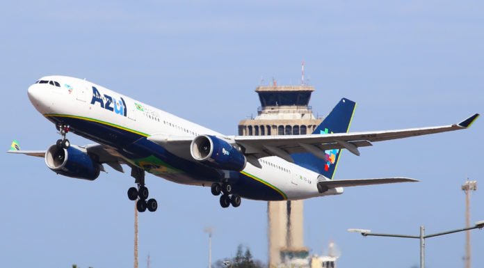 Azul aviões