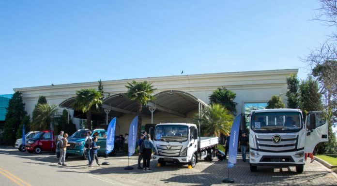 Foton acelerando fundo no Brasil