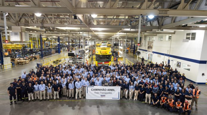 DAF Caminhões Alcança 40 Mil Unidades Produzidas no Brasil