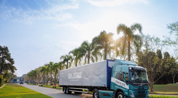 Volvo caminhões elétricos