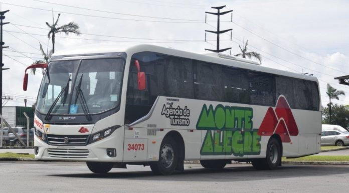 Monte Alegre reforça frota com ônibus Busscar